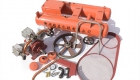 Piston type air compressor