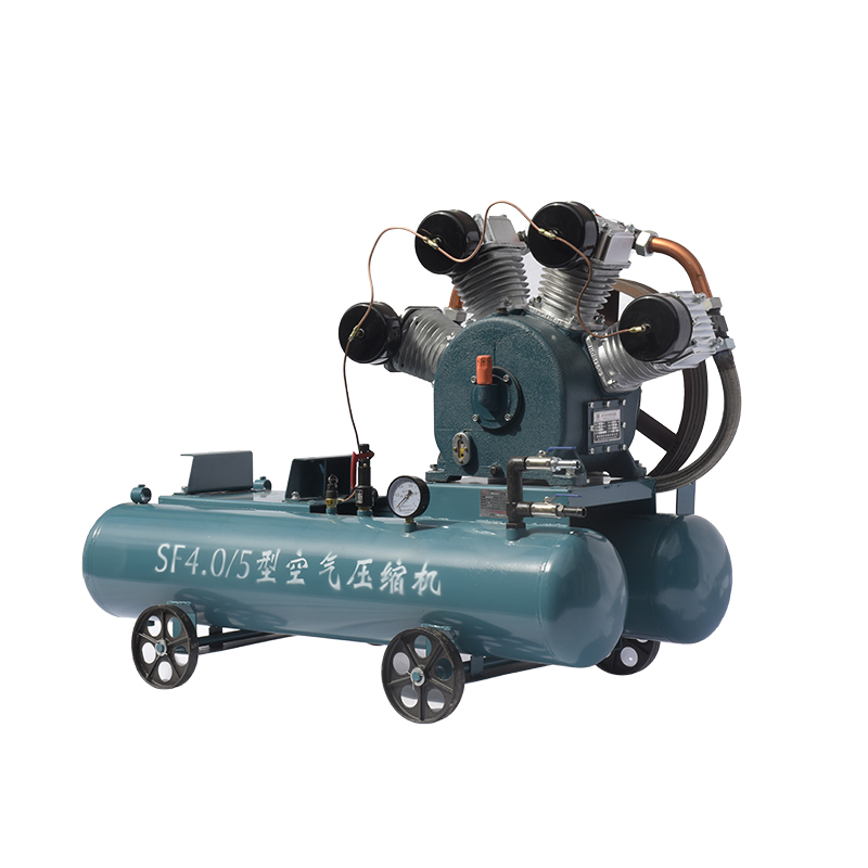 Diesel mining piston air compressor