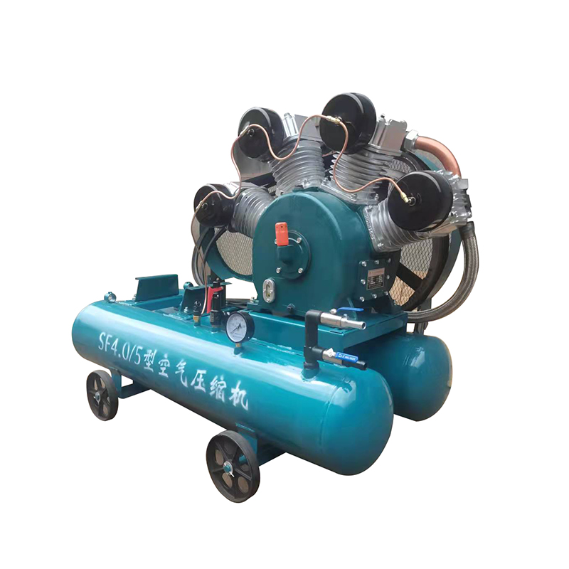 Mine specification piston air compressor